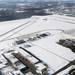 An aerial view showing the Ann Arbor Municipal Airport  and landing strip looking southwest, taken on Wednesday, Feb. 6, 2013.  Melanie Maxwell I AnnArbor.com